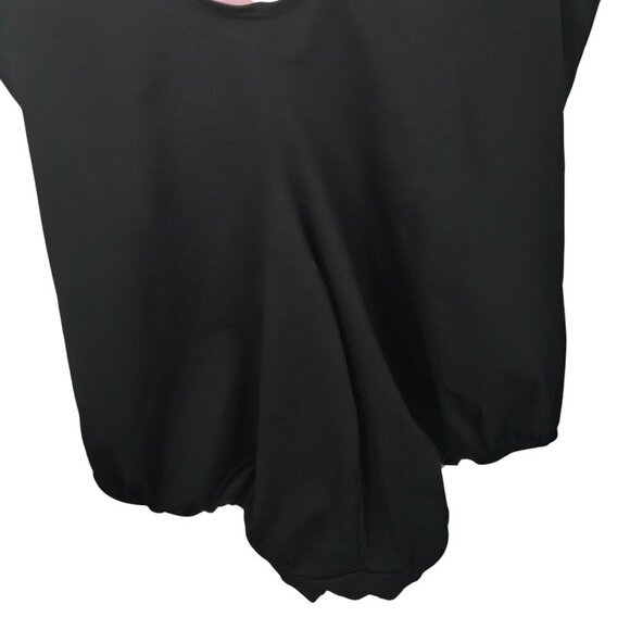 Lands End Black Slimming One Piece Tank Swimsuit Size 22W Plus Solid Classic - Picture 10 of 11